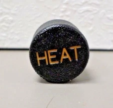 Dashboard Warning Light Indicator Lens / Cover "  HEAT "  9/16-27 Thread