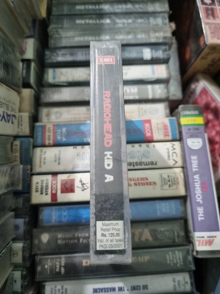 Radiohead Kid A INDIA PRESS Cassette SEALED - Image 2 of 3