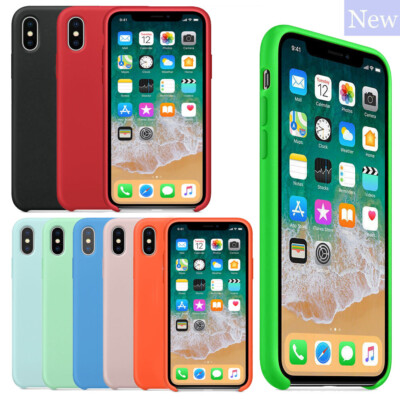 Silicone Case Cover For Apple iPhone 11 11 Pro Max X XR XS Max 6S  Plus