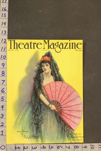 1922 THEATER WILDA BENNETT MUSICAL FILM STAR ACTRESS FURSTENBERG ART COVER SD68