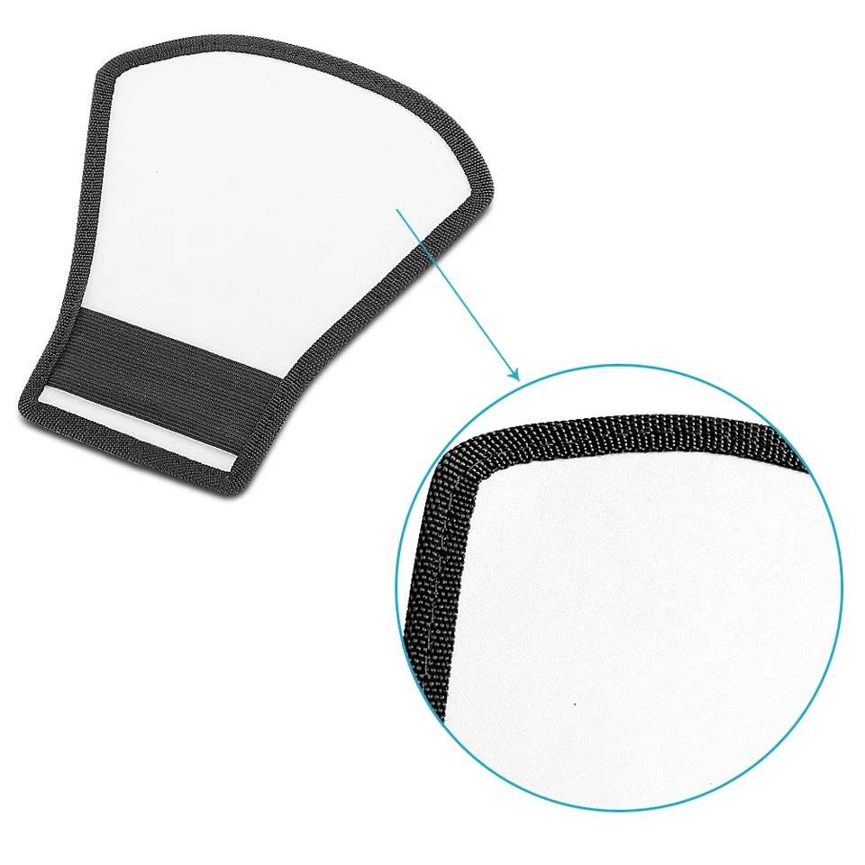 Neewer Two-Sides Flash Diffuser Silver/White Reflector for Speedlite Flash - Image 2 of 4