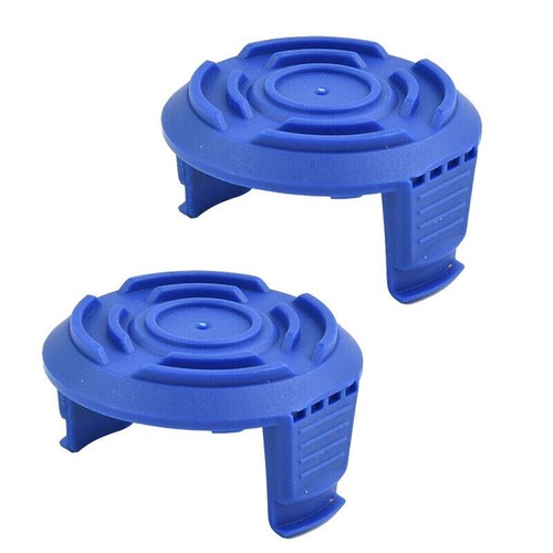 4pcs Spool Cover Cap For Mac Allister Mgtp18li Grass Trimmer Strimmers Blue - Picture 2 of 6