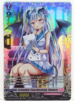 Vanguard Zeitplan Koordinierung, Remory D-LBT03/FR05EN FR Lyrical Monasterio