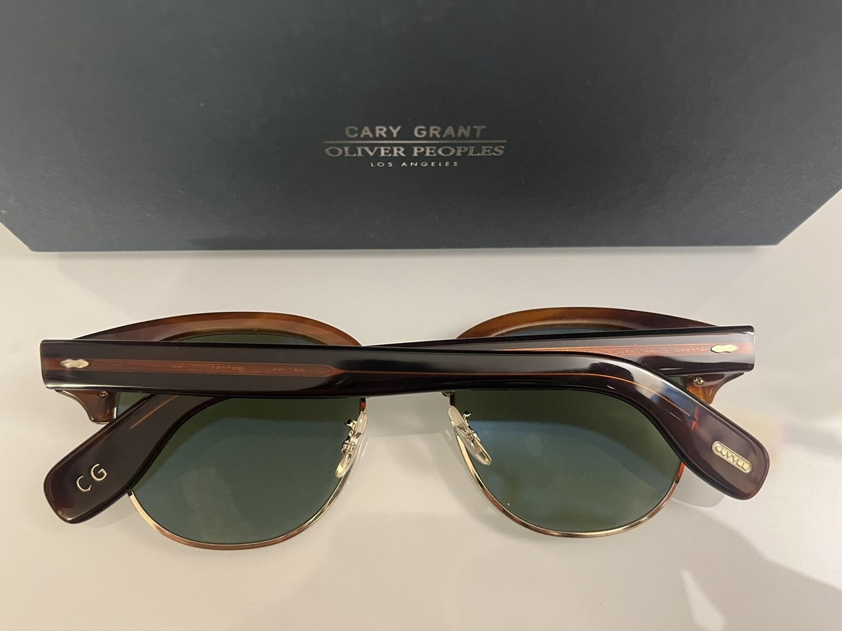 OLIVER PEOPLES CARY GRANT 2 POLAR 52mm SUN in Grant Tort/G-15 Rare