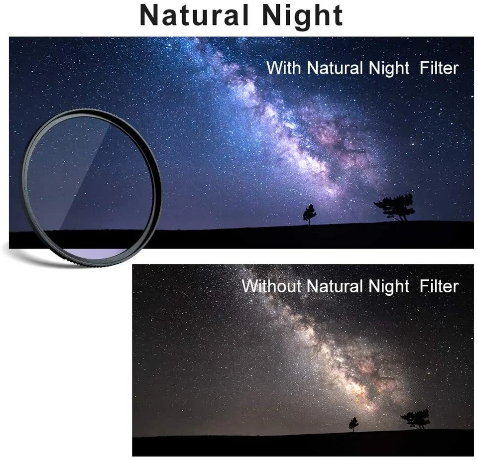 Clear Night Filter Multiple Nano Coating Pollution Reduction for Night Sky Star - Image 2 of 4