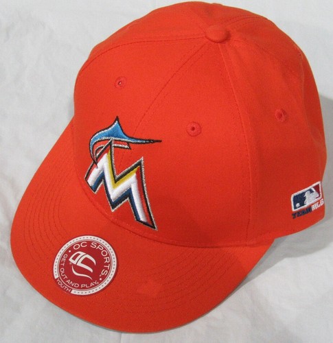 MLB Youth Cotton Twill Raised Replica Baseball Hat 300 -Select- Team Below - Picture 107 of 211