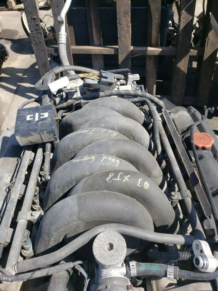 MOTOR COMPLETO JAGUAR XJ8 XJ8L VANDEN PLAS 4,0 L V8 2001 2002 2003 Foto 3 de 3