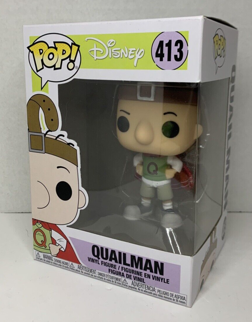 Funko Pop! Disney #413 Quailman (Doug) 2018 Nunca Fuera De Caja