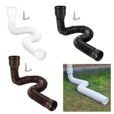 Rain Gutter Downspout Extensions Flexible Drain Downspout Extender Connector
