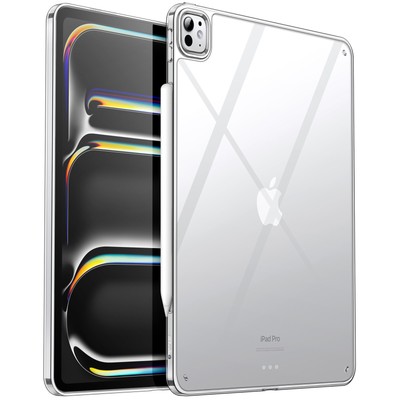 JETech Clear Case for iPad Pro 13-Inch M4 (2024), Anti-Yellowing Cover