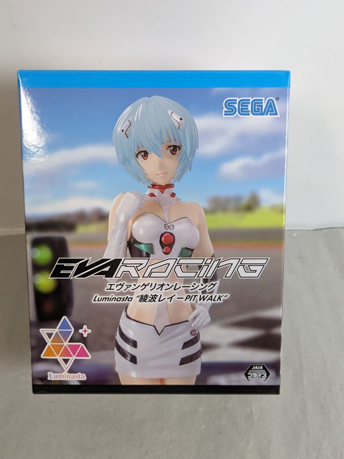Thumbnail - Sega Evangelion Luminasta Racing Rei Ayanami Pit Walk 21 Cm 2p