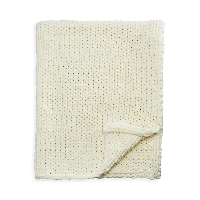 Aqua Knit Throw - Thumbnail 2