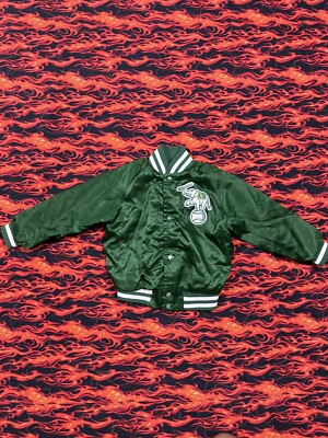 VINTAGE 70 s OAKLAND ATHLETICS A'S CHALK LINE JACKET YOUTH SIZE 8/10 TRUE VTG