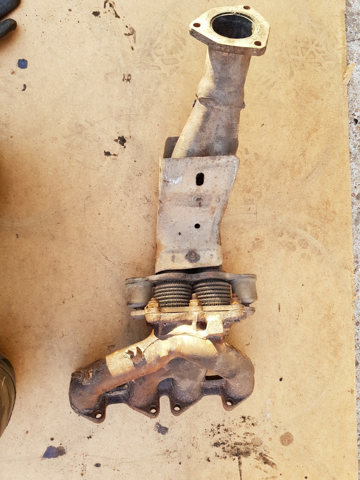 VW Golf Mk3 2.0 16v ABF Cast Exhaust Manifold Downpipe Part 