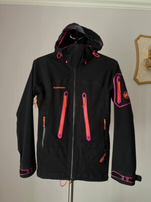 MAMMUT MITTELLEGI PRO GORE-TEX JACKET EIGER EXTREME HOODED FULL ZIP WOMENS XS-S