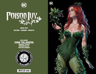 y.m.e.b様ivy1 🔥🌿 POISON IVY 22 IVAN TALAVERA 616 Comics Virgin Variant B LTD