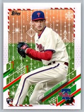 Connor Brogdon 2021 Topps Holiday BASEBALL #HW169 Philadelphia Phillies RC