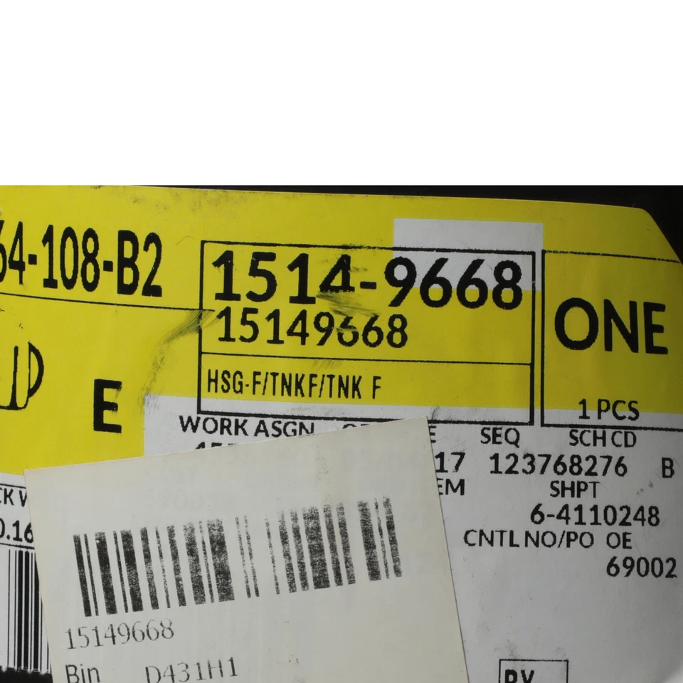 Sistema de tanque de combustible OEM carcasa de tubo de cuello de llenado Chevrolet GMC Oldsmobile 15149668 Foto 3 de 3