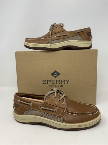 Sperry Men's Billfish 3-Eye Boat Shoe - Dark Tan