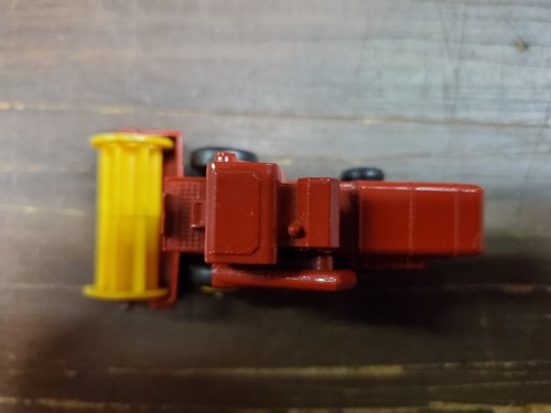 Vintage Mint Lesney Matchbox Toy Car #65 Claas Combine Harvester Farm Mac Red - Picture 7 of 10