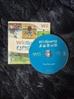 Wii Sports (Nintendo Wii, 2006) Disc & Slip Cover