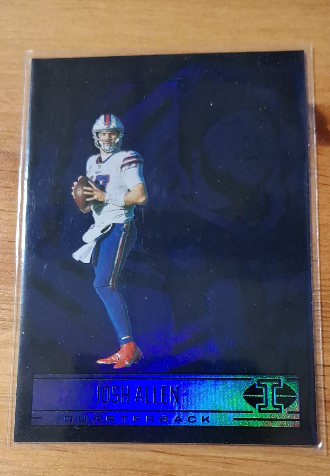 2021 Panini Illusions - Josh Allen #57 Trophy Collection Sapphire