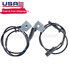 2X Front Left+Right ABS Wheel Speed Sensor For Chevrolet Equinox Terrain GMC