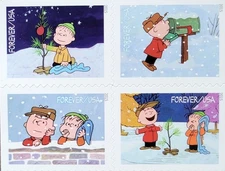 20 FOREVER FIRST CLASS LETTER STAMPS CHARLIE BROWN  STAMPS MNH 2016 BOOK PANE