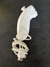 Nintendo Wii White Nunchuck Controller RVL-004 Official Genuine OEM