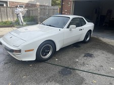 Porsche 1984 944 White With Black Rims. All Original.
