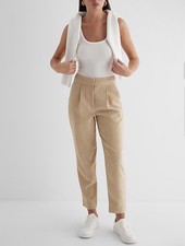 Express Womens Stylist Super High Rise Career Pants Sz 4S NWT