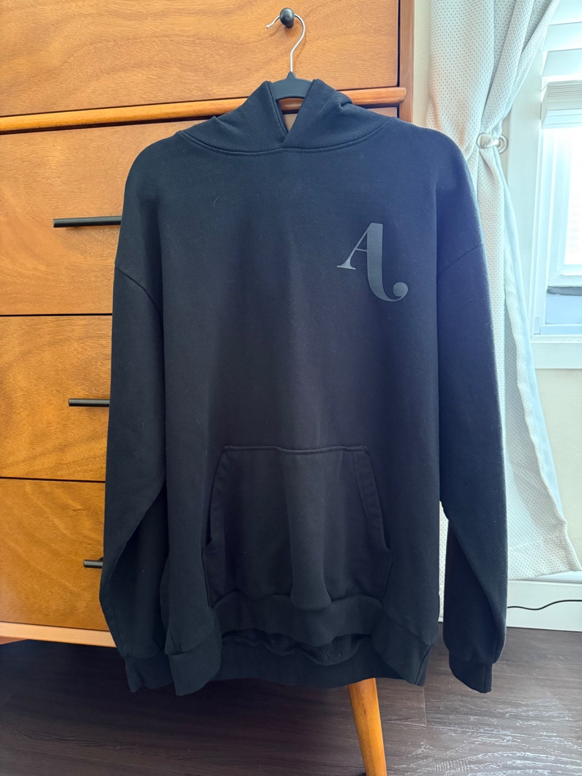 Weekends with Adele Black Cotton Pullover Hoodie … - image 2