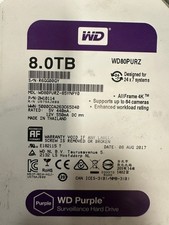 Western Digital WD WD80PURZ 8TB WD HDD - SATA 3.5" USED
