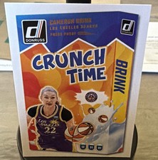 2025 Panini Donruss WNBA - Crunch Time Cameron Brink #17 Press Proof