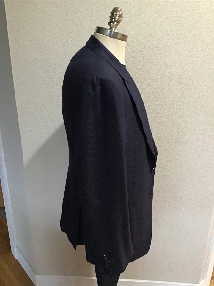Blazer Tom Ford cachemir y seda azul marino EU 52 Foto 4 de 4