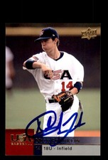 Signed Baseball Card Auto Nick Franklin 2009 Upper Deck #18U-NF