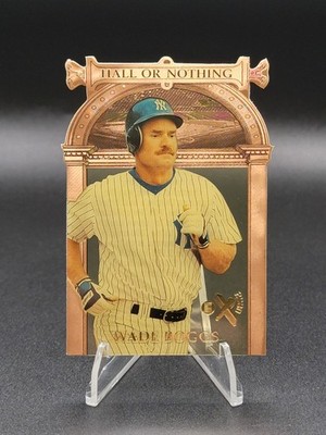 WADE BOGGS ~ 1997 EX 2000 ~ Hall Or Nothing #6 ~ Copper  