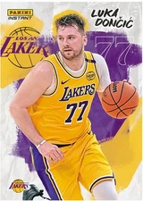 2024-2025 PANINI INSTANT NBA #LD-LAL LUKA DONCIC LA LOS ANGELES LAKERS DEBUT!