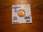 1937 Lincoln Cent Gem BU+ SPLENDID!!!! PQ!!!! GREAT COLOR!!!!!!!