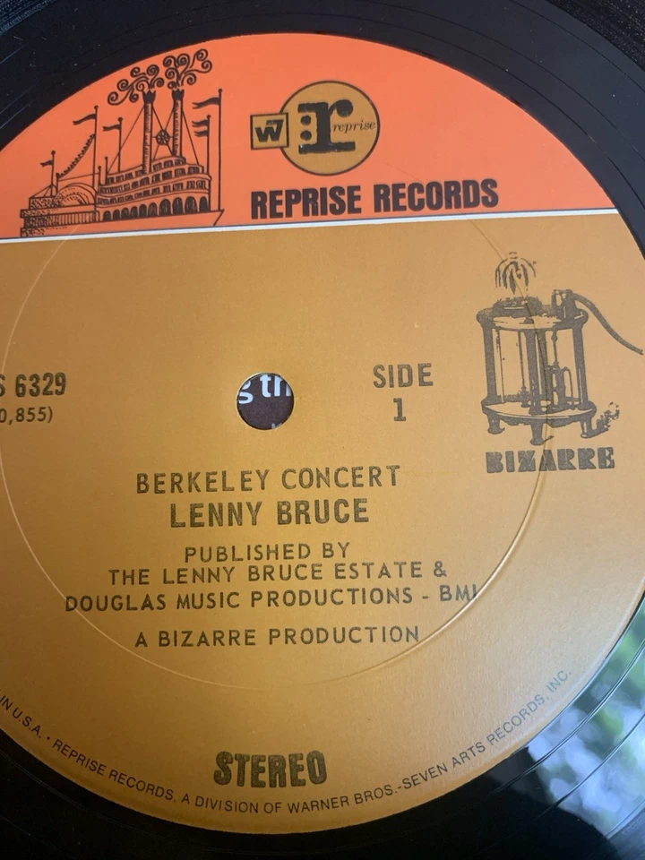 LENNY BRUCE-THE BERKELEY CONCERT-DOUBLE LP-VINYL-REPRISE BIZARRE-NM - Image 4 of 4