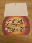 Hat Acrobat Cards 24 Boxed ‘Thank You For Making A Difference Cards’ 8 Styles. — photo 10