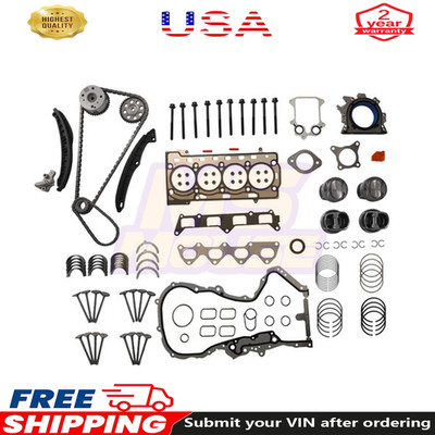 Engine Rebuild Overhaul Repair Kit For VW Beetle Jetta EOS 1.4L TSI BLG CAVD CTH