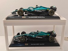 Bburago 1:24 Aston Martin AMR25 F1 Alonso #14 Helmet Edition Diecast Car 2025