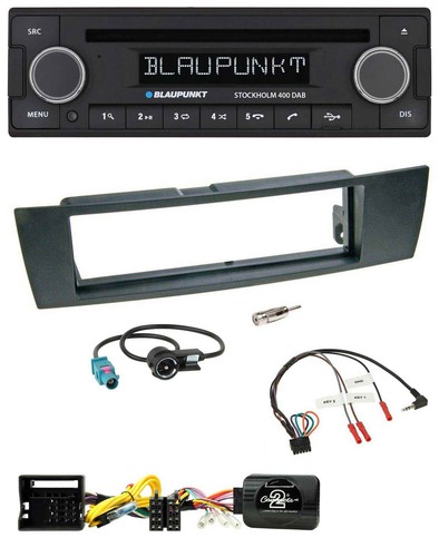 Blaupunkt Lenkrad Bluetooth DAB CD USB Autoradio für BMW 1er E87 3er E90-3 X1 E8 - Bild 1 von 9