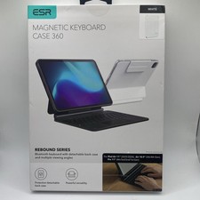 ESR Magnetic Keyboard Case 360 Rebound Series iPad Air 11, 10.9 Pro 11 WHITE