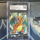 Pokémon 2022 Brilliant Stars Charizard V Ultra Rare 153/172 CGC 10 Gem Mint ✨
