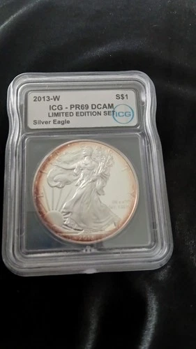 2013 W ICG PR69 DCAM American Silver Eagle