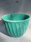 Shawnee Pottery Zanesville Ohio Art Deco Valencia Medium Size Mixing Bowl Green