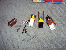 LEGO SET 6247 PIRATES BOUNTY BOAT 100% COMPLETE MANUAL INSTRUCTIONS & BOX