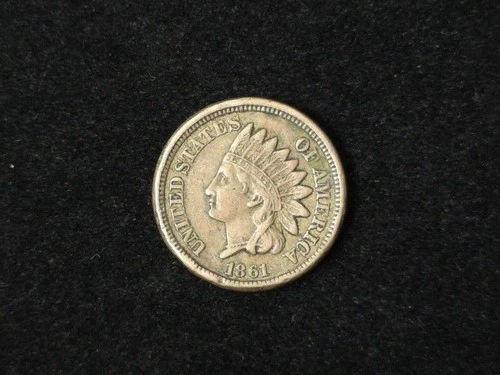 1861 Indian Head Cent Very Fine+ 11128